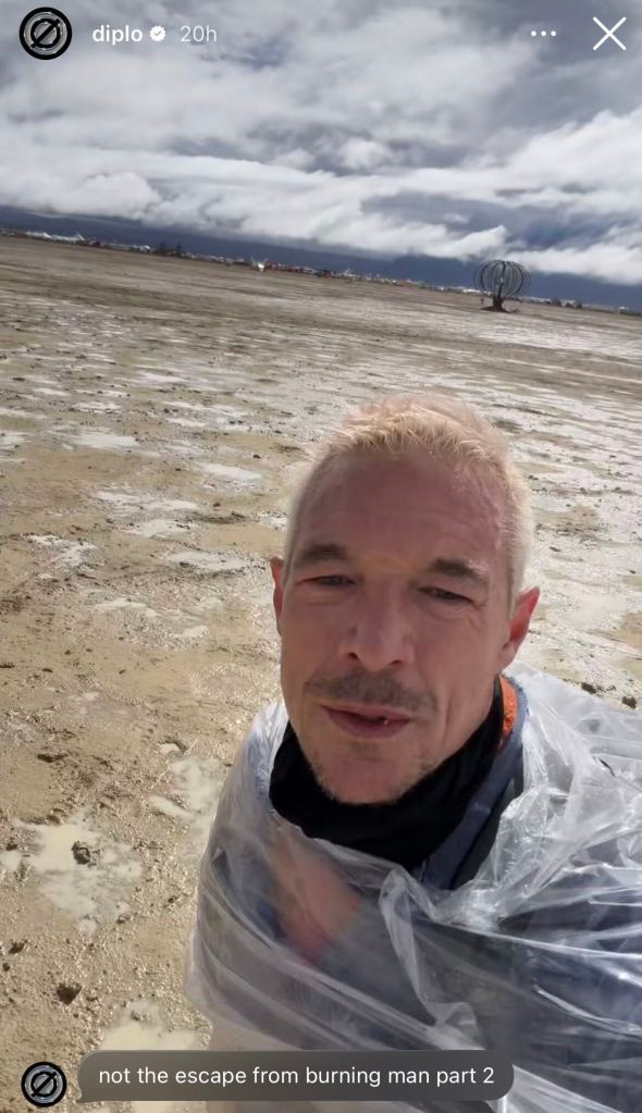 World-famous DJ Diplo treks 6 miles on foot to escape Burning Man: ‘F–ked up’