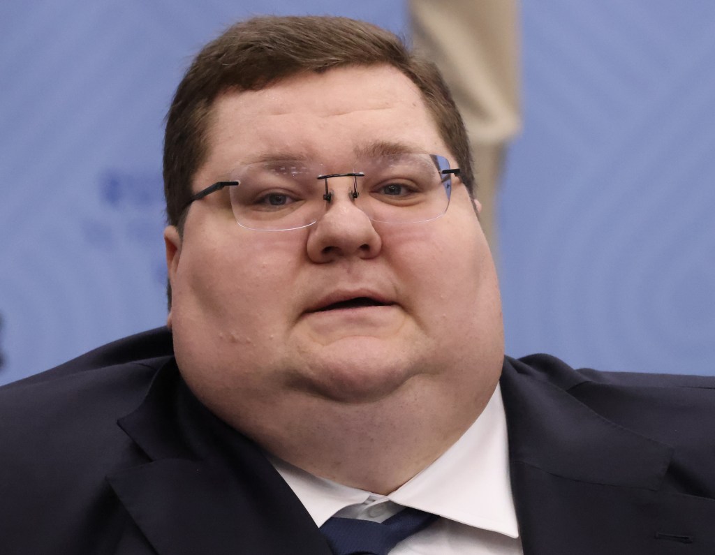 Plus-size Putin official goes viral: ‘Can’t push him out a window’