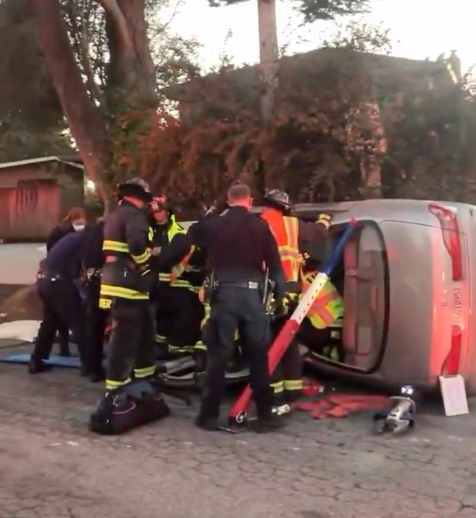 49ers fan busted after weird, slow-motion wreck spree