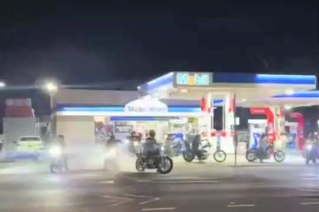 Wild NYC street takeover erupts five months after rowdy meet-up at same intersection