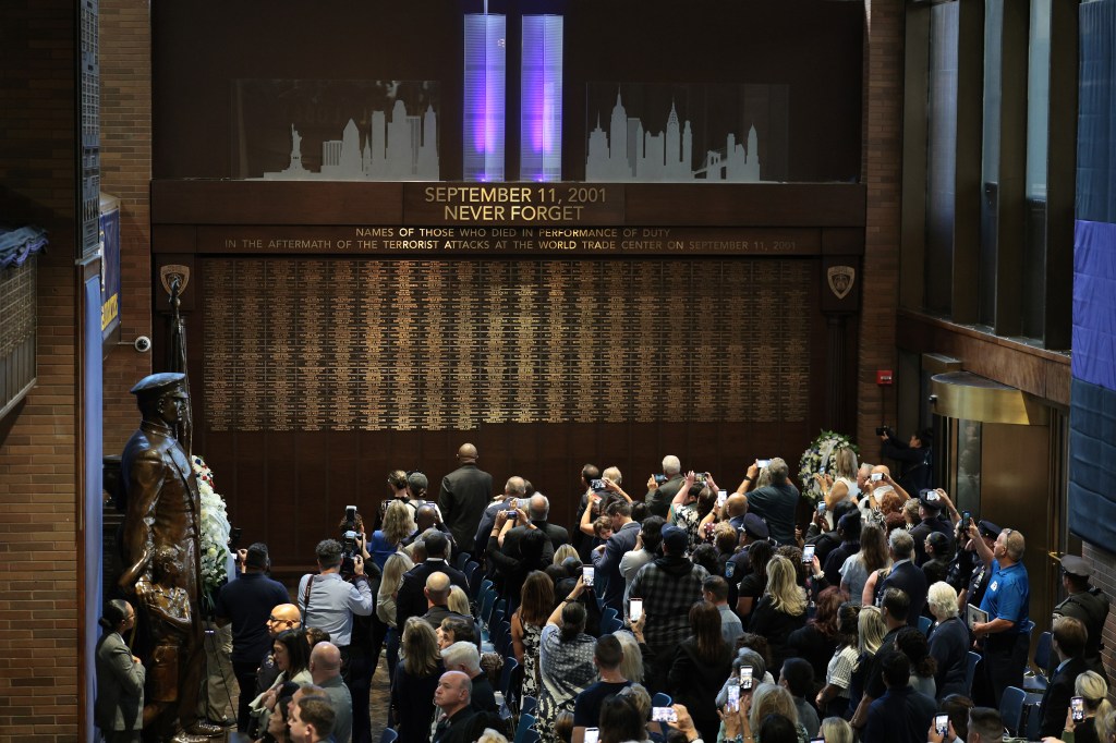 Blank wall in NYPD’s Hall of Heroes a grim sign more 9/11 deaths are coming