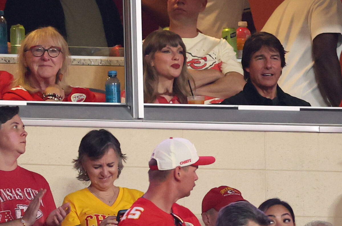 ESPN’s Pat McAfee shares insider details from Taylor Swift and Tom Cruise’s Chiefs suite moment