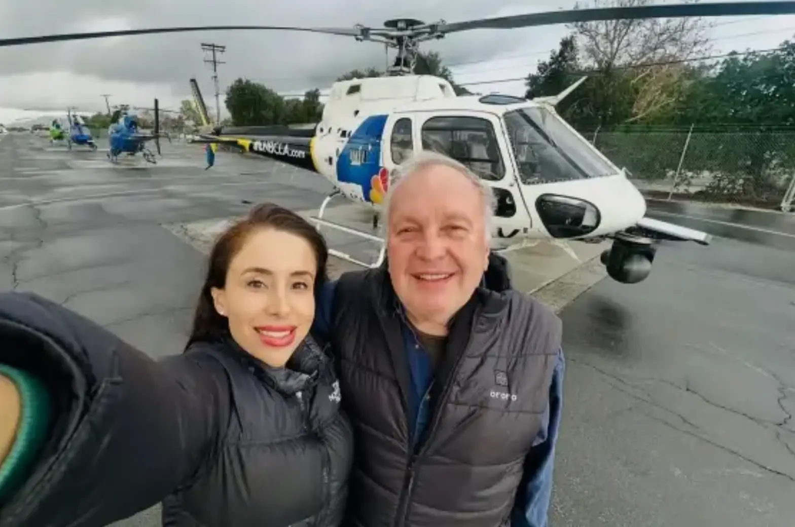 Heartbreaking moment TV reporter sees NBC helicopter crash live on air as new details are released