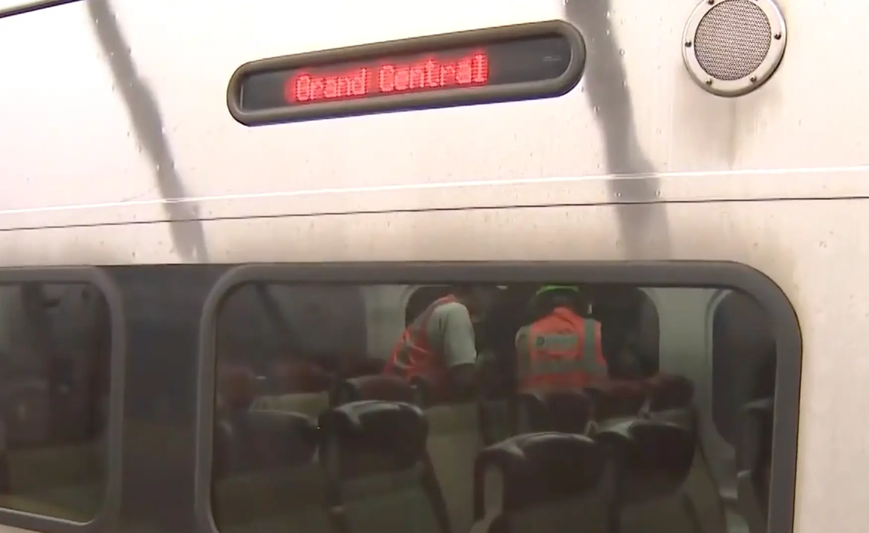 New York train passengers escape through windows after woman declares 'this will be your last day on Earth'