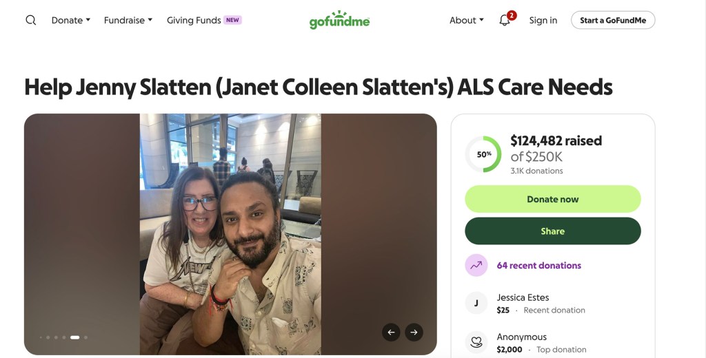 ‘90 Day Fiancé’ star Jenny Slatten getting ‘weaker by the day’ amid ALS battle