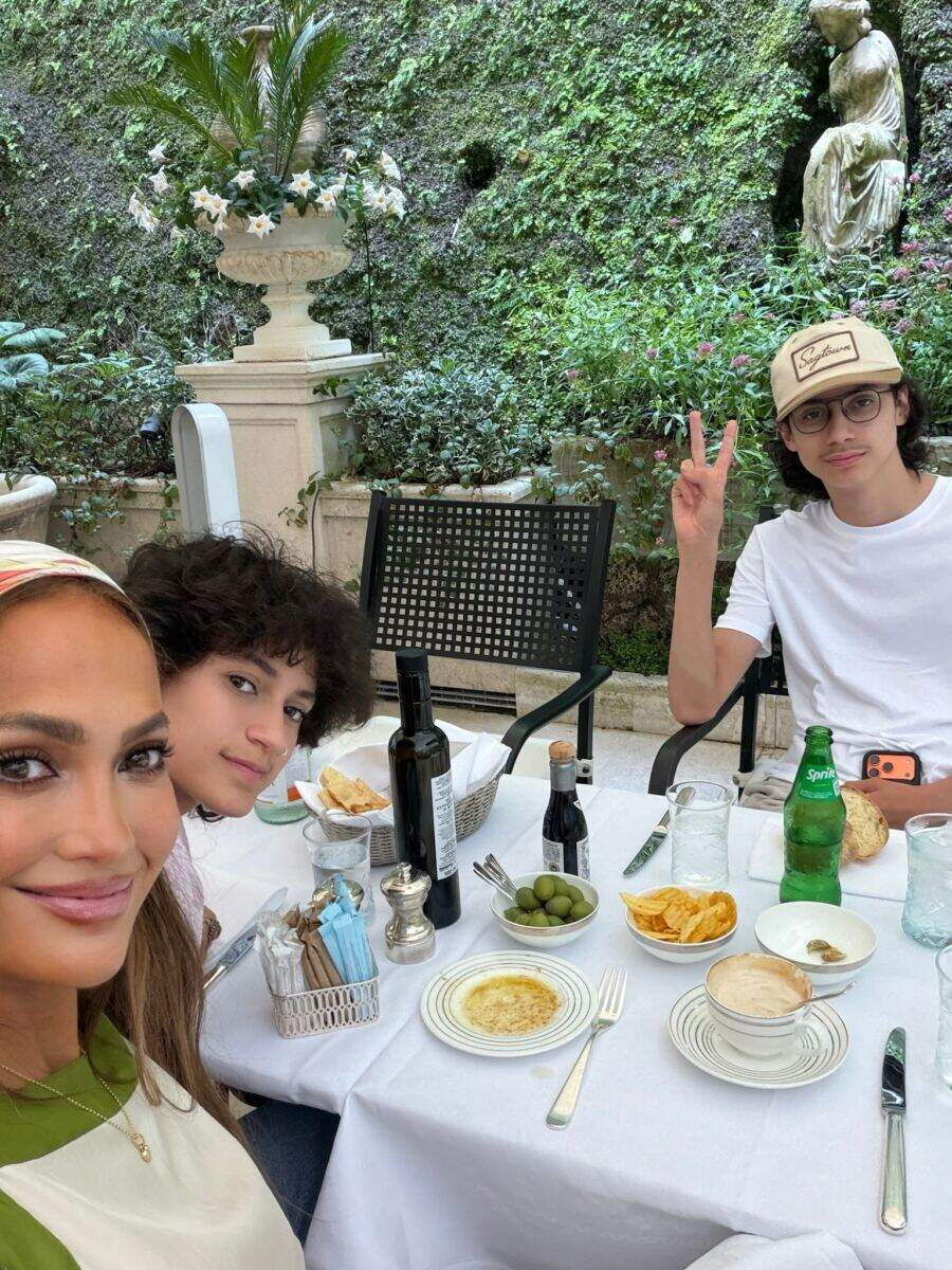 Makeup-free Jennifer Lopez admits she’s been ‘crying’ over becoming an empty nester after twins leave for college