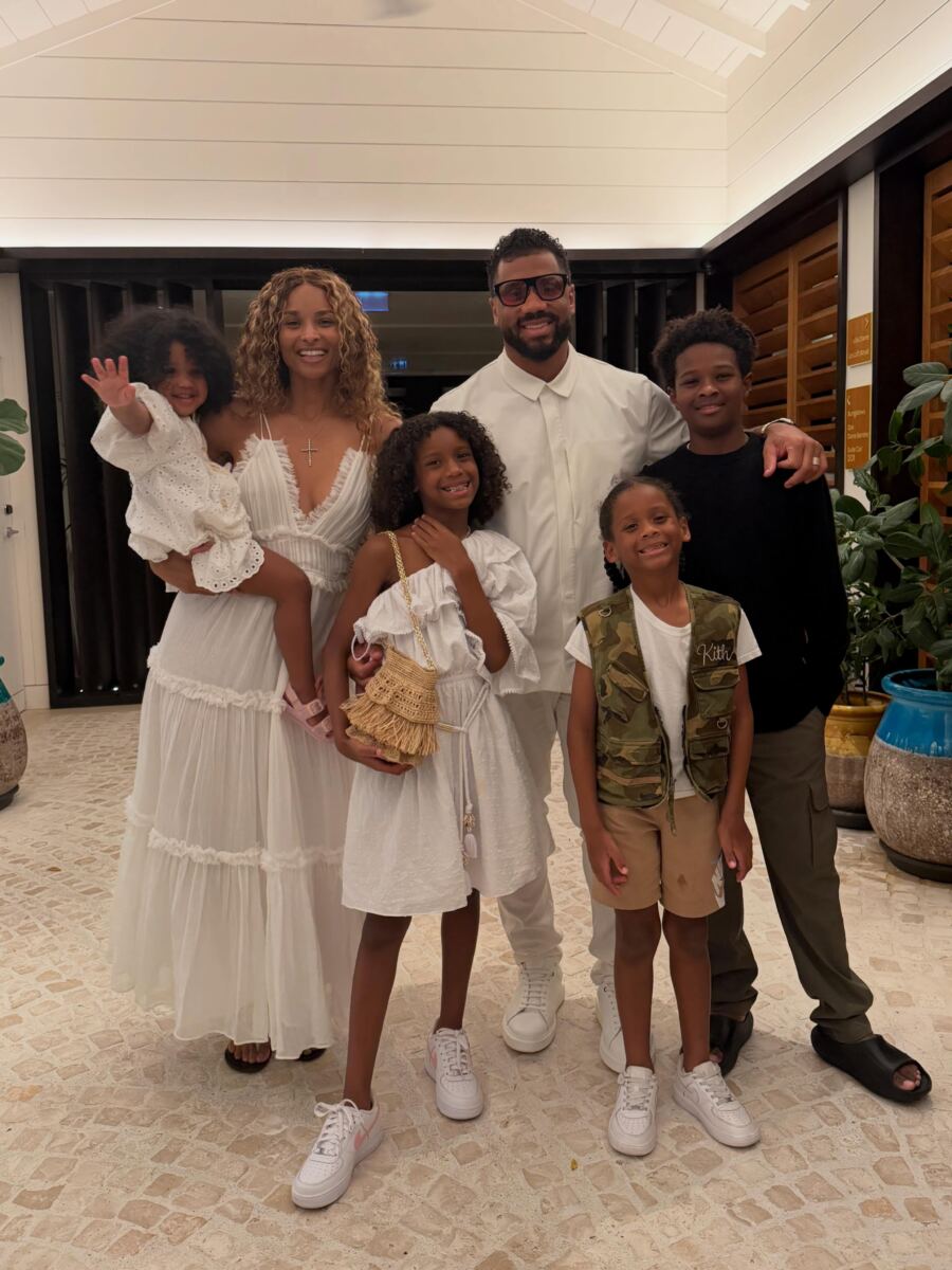 Ciara pregnant with baby No. 5, her fourth with husband Russell Wilson