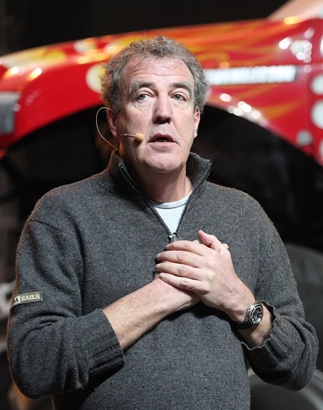 Moment Jeremy Clarkson leaves Kaleb hanging as Clarkson's Farm wins at the National Television Awards