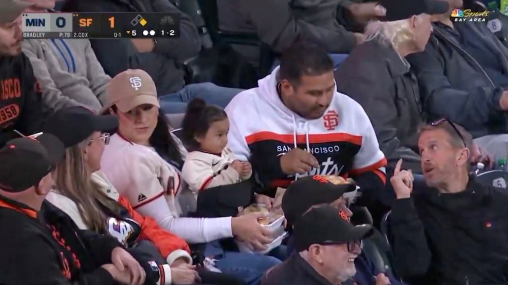 San Francisco Giants’ ‘mom of the year’ issues furious message after husband destroyed over viral clip