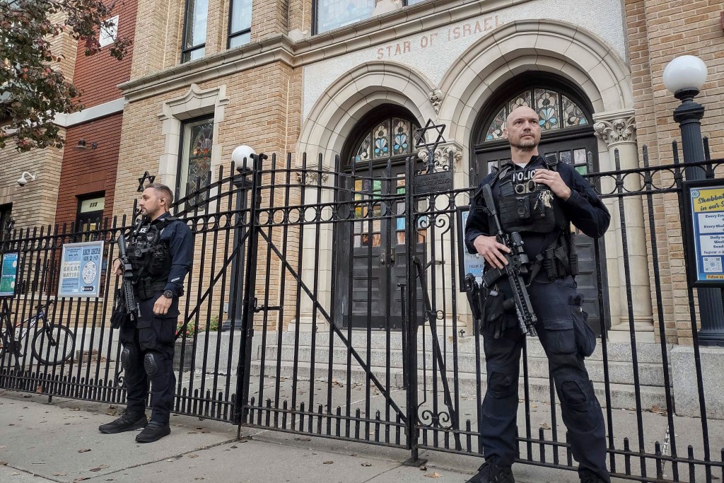 Jewish centers spent more than $1 billion on security last year as antisemitism soars across US