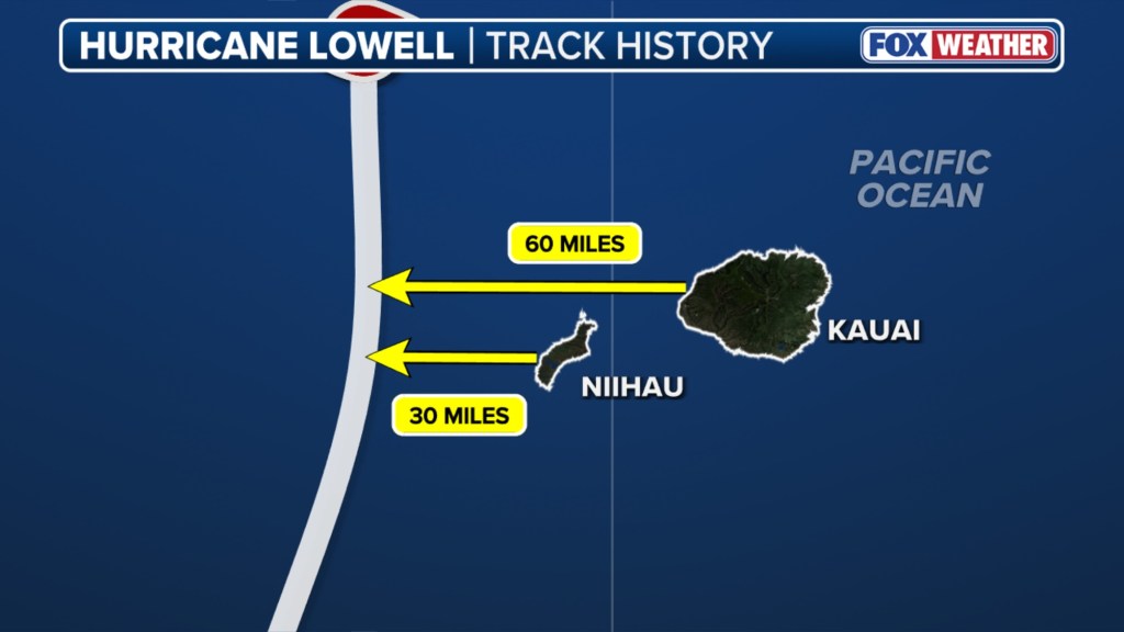 Life-threatening Hurricane Lowell makes rare direct hit on Hawaii as intense rain, wind blast state