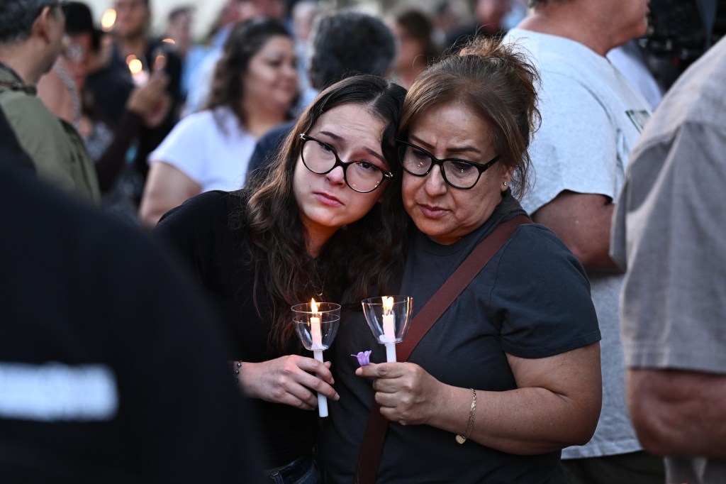 Emotional vigil held for NBC reporter and others killed in helicopter and Metro bus crash
