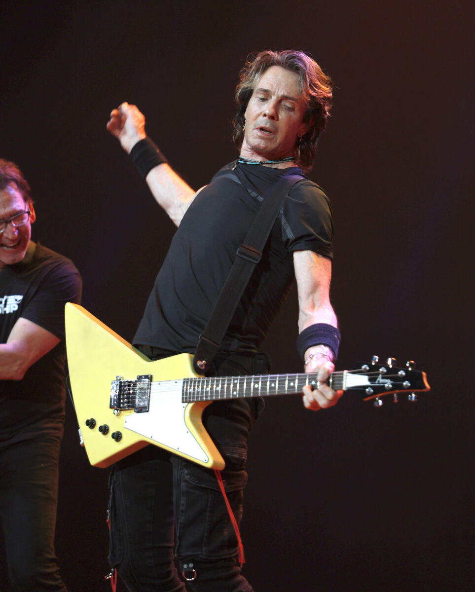 Shirtless Rick Springfield, 77, shows off toned body during Las Vegas concert