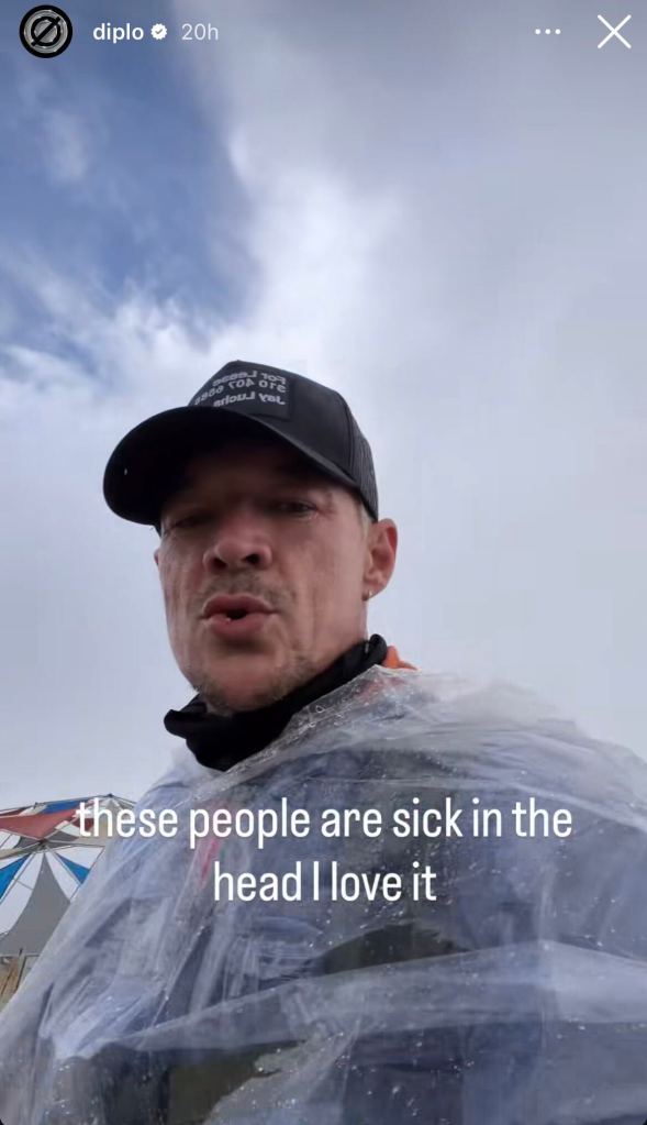 World-famous DJ Diplo treks 6 miles on foot to escape Burning Man: ‘F–ked up’