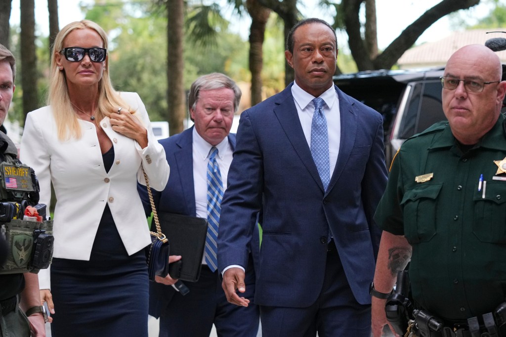 Trump praises Tiger Woods’ ‘very fair’ plea deal — while offering some driving advice