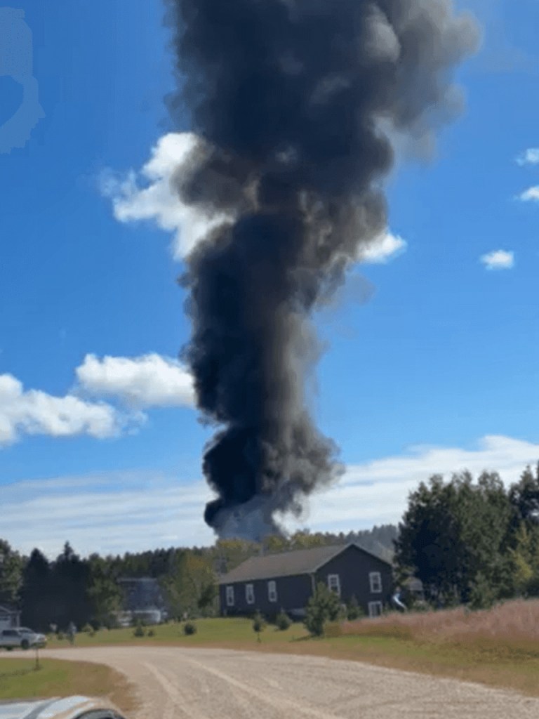 F-16 fighter jet crashes in Michigan — as wingman’s frantic call hints at cause: ‘Gonna have to get out’