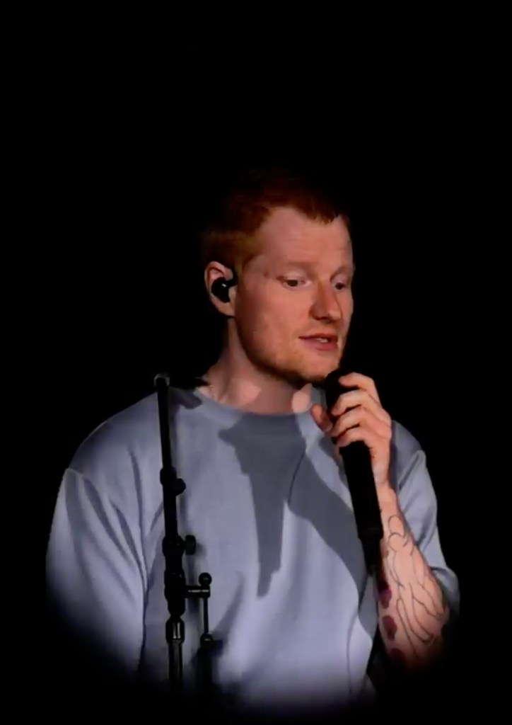 Ed Sheeran weeps on stage, says Israel’s actions in Gaza ‘unjustifiable’ in emotional first speech since Macklemore fiasco