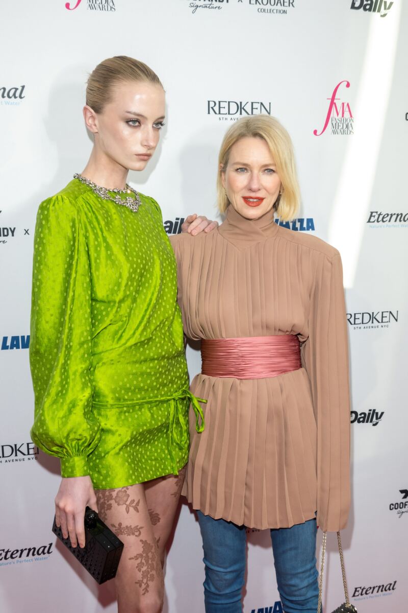 Naomi Watts and Liev Schreiber’s daughter Kai celebrates being ‘first trans girl’ to win prestigious modeling award