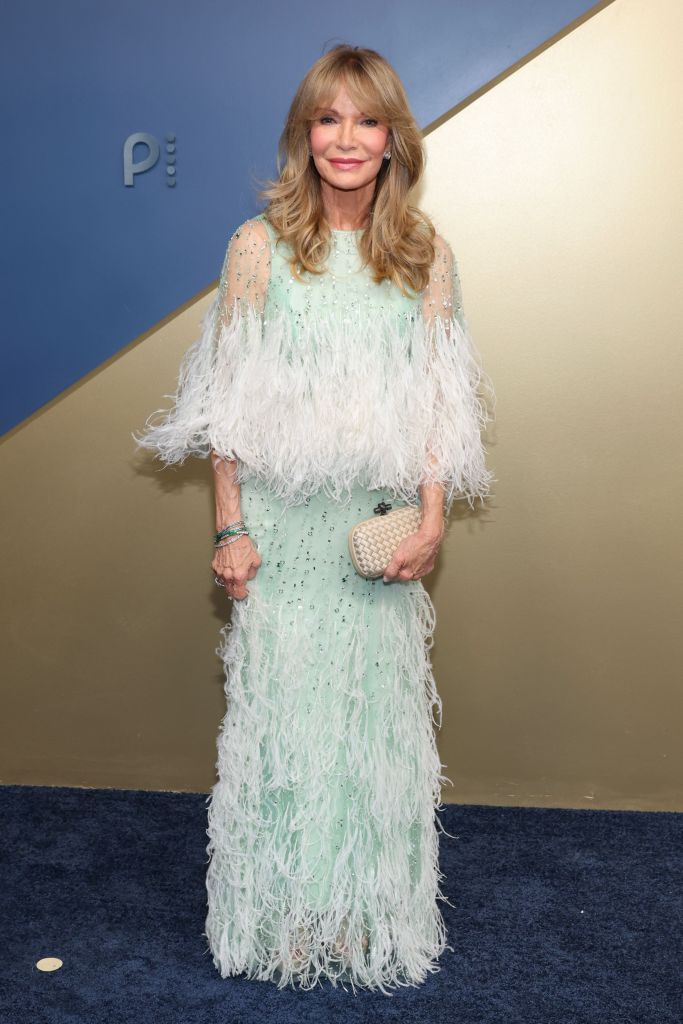Why Jaclyn Smith rewore her dress from son’s wedding at the Emmys 2026
