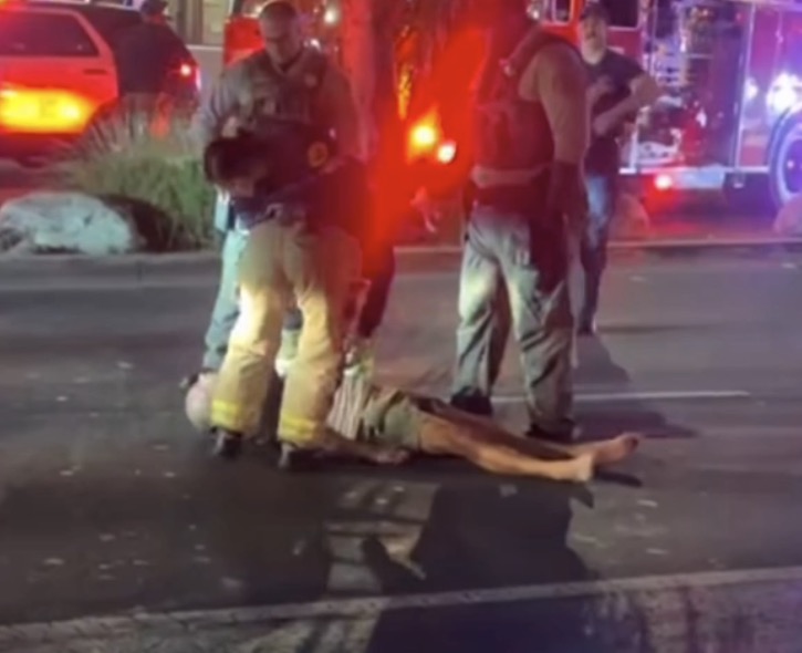Unhinged man’s wild night out in West Hollywood goes way too far as cops, fire crews called