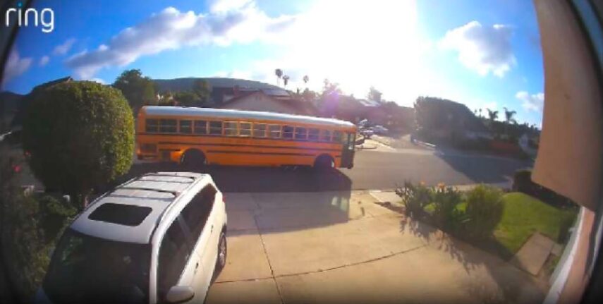 Grieving widow of California man killed by school bus sues district