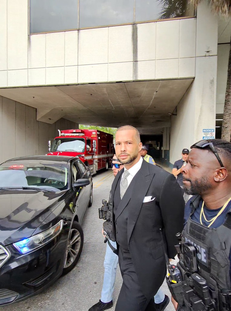 Andrew and Tristan Tate learn whether they will be allowed to go free from Miami jail while fighting UK rape charges