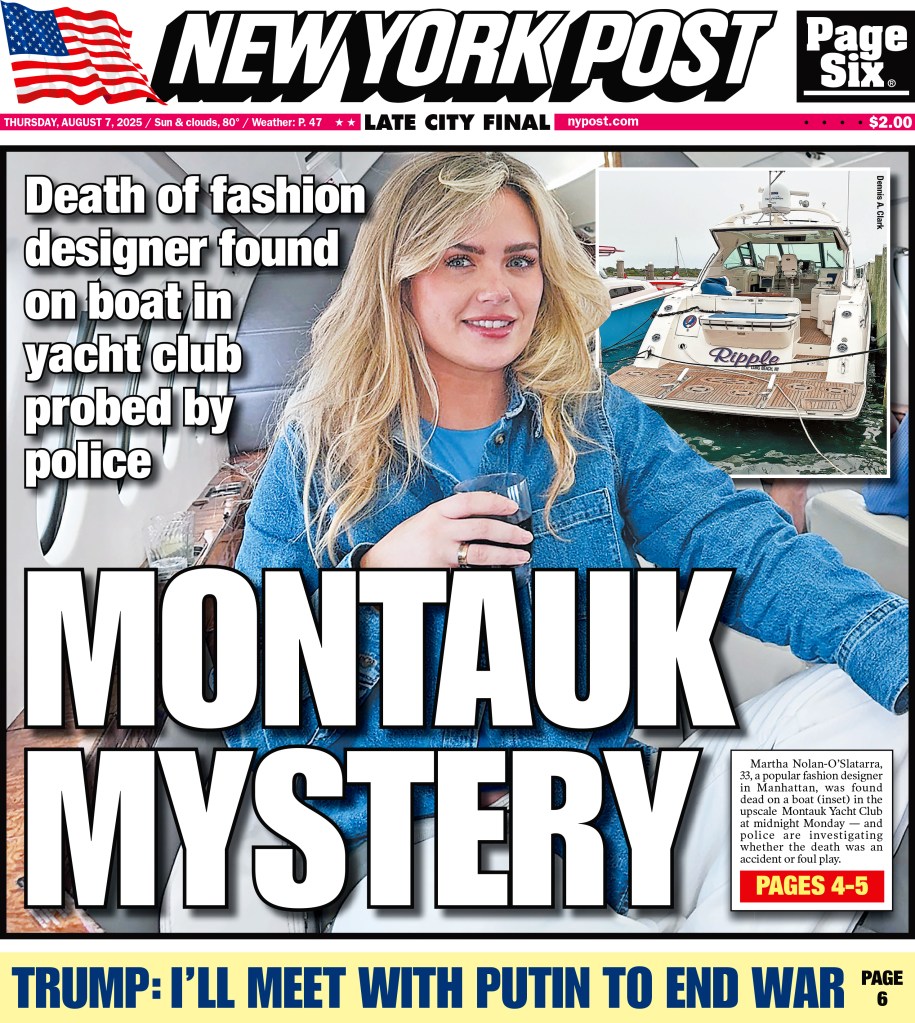 Glamorous NYC designer’s family launches tip line for unsolved case a year after mysterious Montauk yacht death