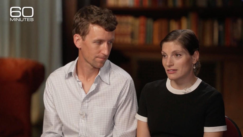 Patrick Clancy and new wife Rachel Danis reveal they’re starting a family in ‘60 Minutes’ interview