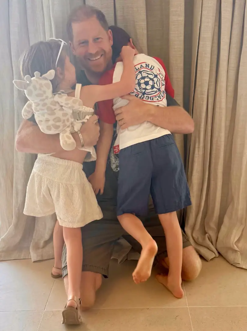 Prince Harry gives update on Archie and Lilibet after they spent just two days at their first UK school