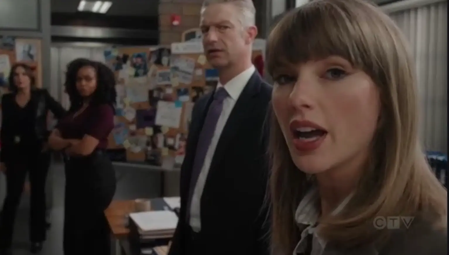 Taylor Swift crashes Emmys in unannounced Law & Order: SVU sketch: 'Hiding in plain sight'