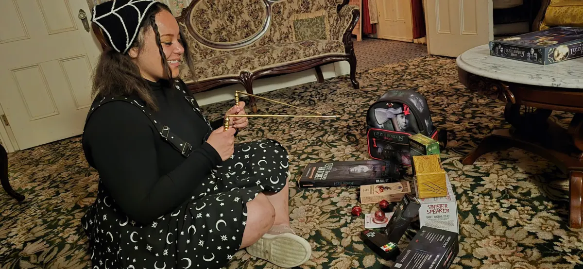 Woman who slept at Lizzie Borden’s house shares footage of ‘spirit’ she saw as she claims one 'tucked her into bed'