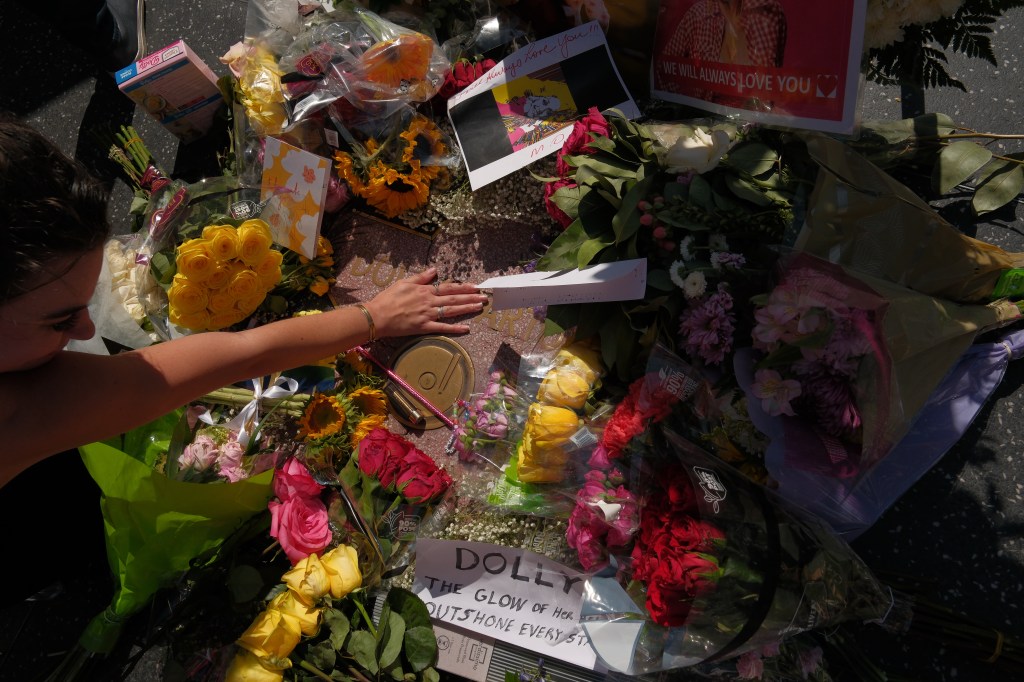 Fury as Dolly Parton’s star on Hollywood Walk of Fame is vandalized a week after her death