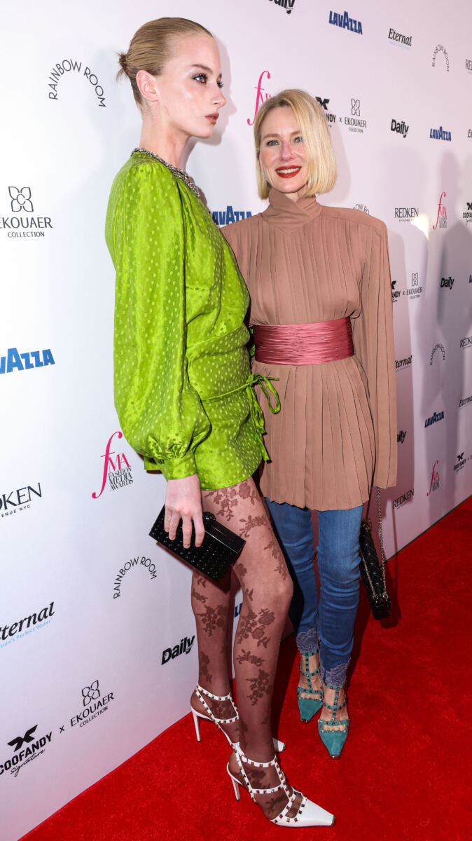Naomi Watts and Liev Schreiber’s daughter Kai celebrates being ‘first trans girl’ to win prestigious modeling award