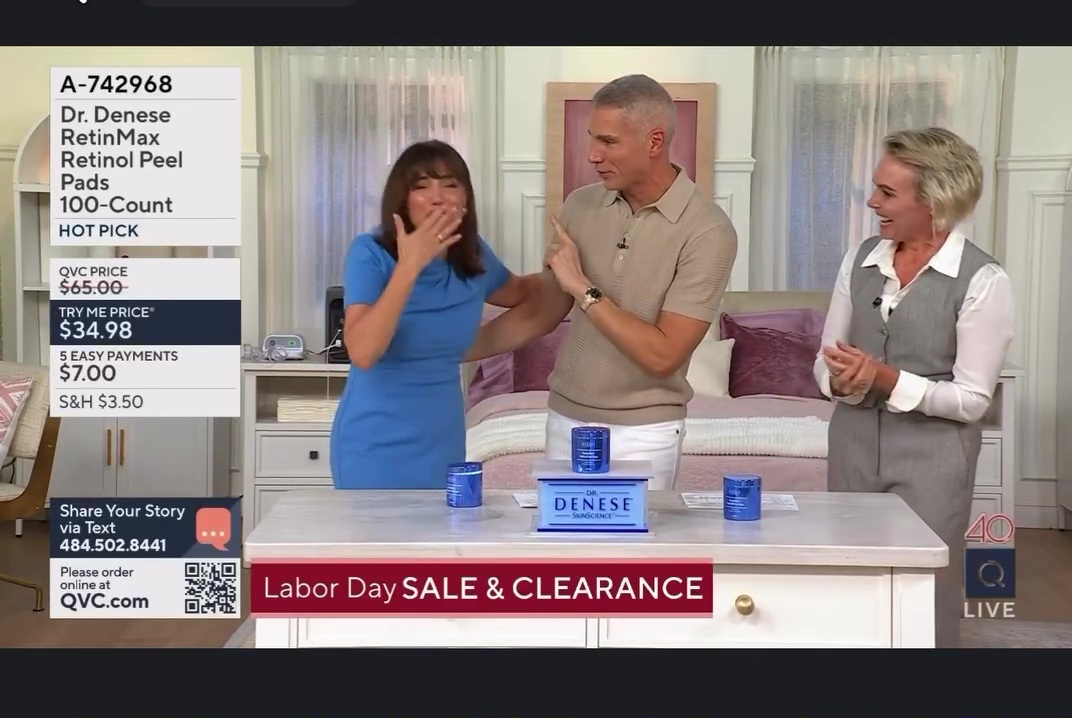 QVC star breaks down in tears during live broadcast: ‘You’ve made me cry’