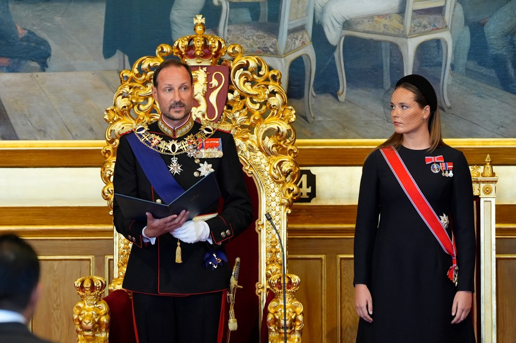 Norway’s King Haakon pledges oath of allegiance following father’s death