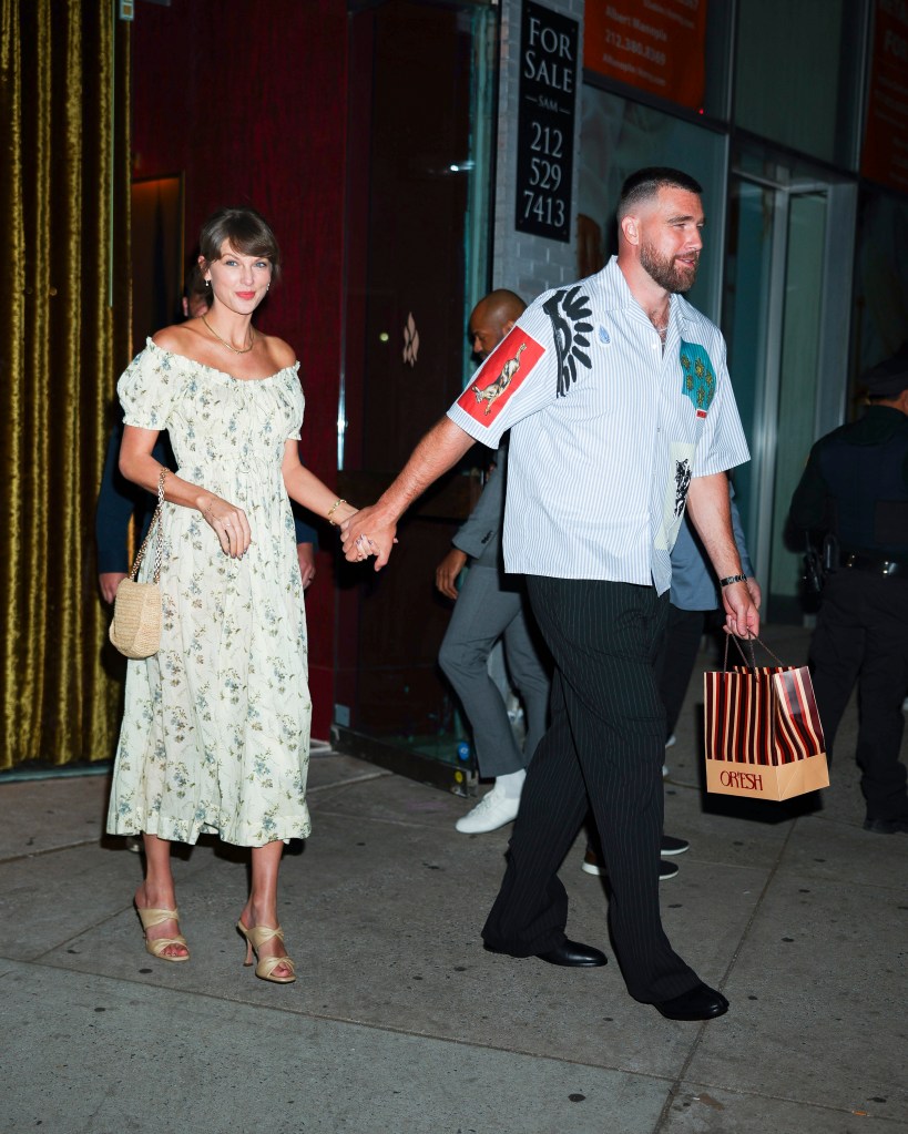 Travis Kelce gushes over wife Taylor Swift’s style: ‘Effortless, elegant and beautiful’