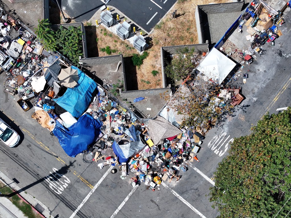 Giant California homeless camp linked to disgusting disease outbreaks finally dismantled