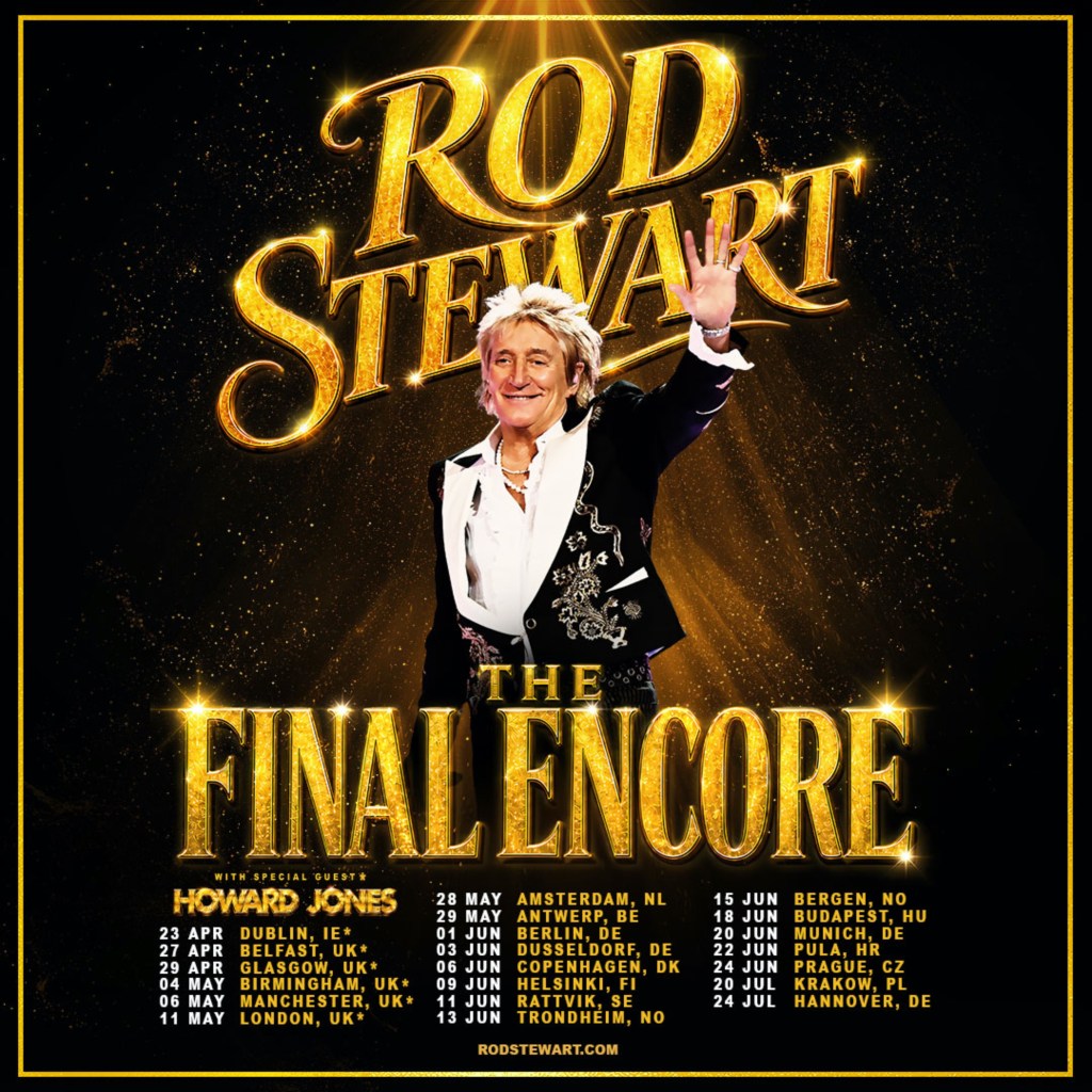 Rock legend Rod Stewart announces retirement after six decades on stage