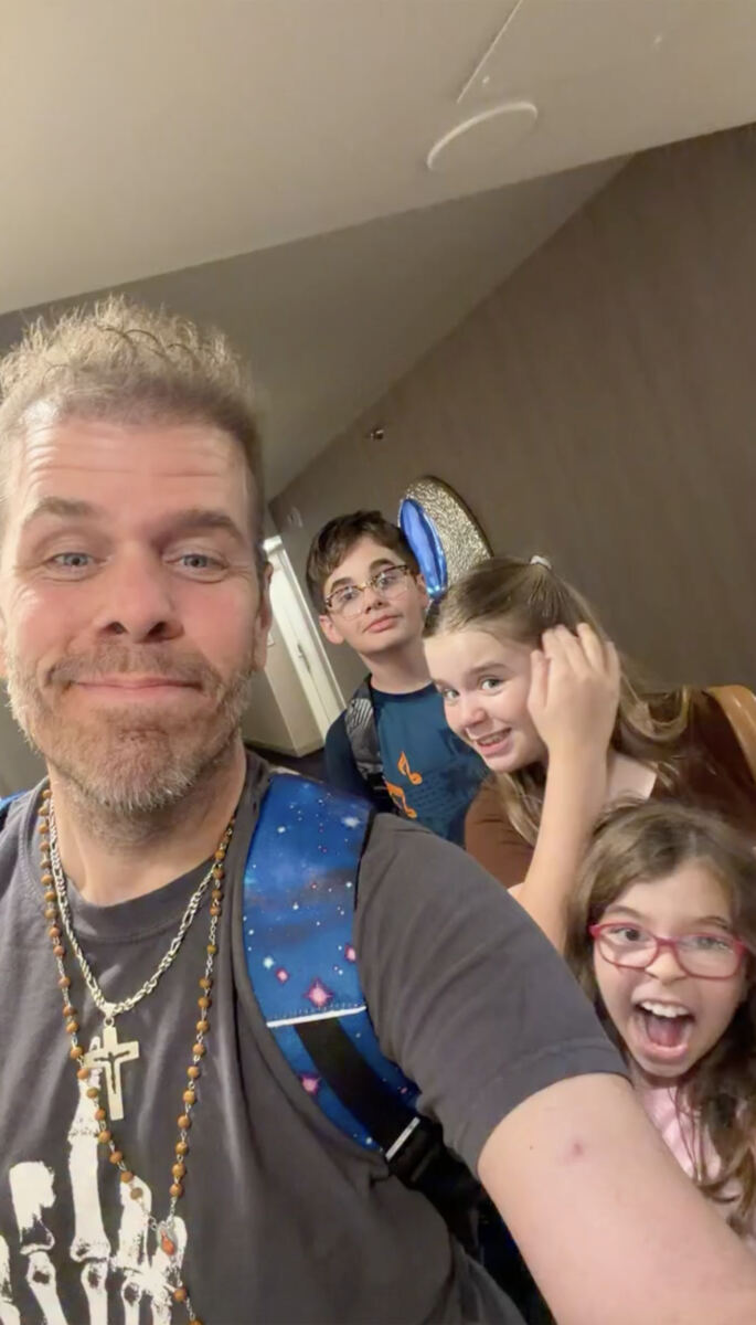 Perez Hilton reunites with his three kids as he remains in treatment facility