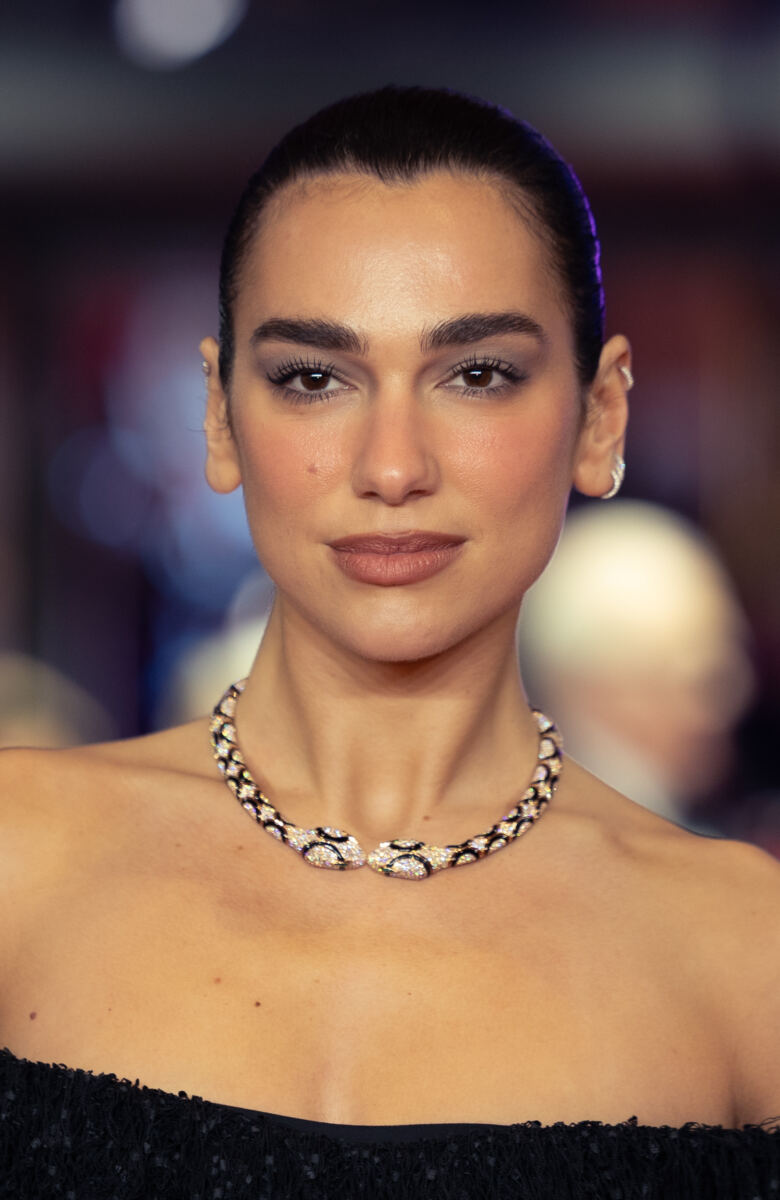 Dua Lipa’s daring top made of nothing but buttons