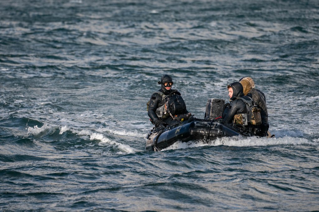 US Navy SEALS spent four months demaining the Strait of Hormuz in dangerous, nighttime mission