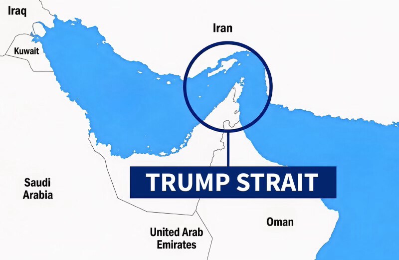 Trump rejects Iran’s 7-day cease-fire proposal, new airstrikes ‘likely’ after midterms —as he posts map of ‘Trump Strait’: report