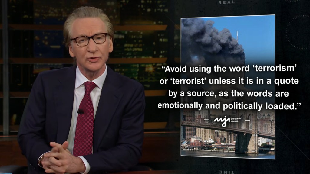 Bill Maher rips into media for refusing to call 9/11 attacks ‘terrorism’