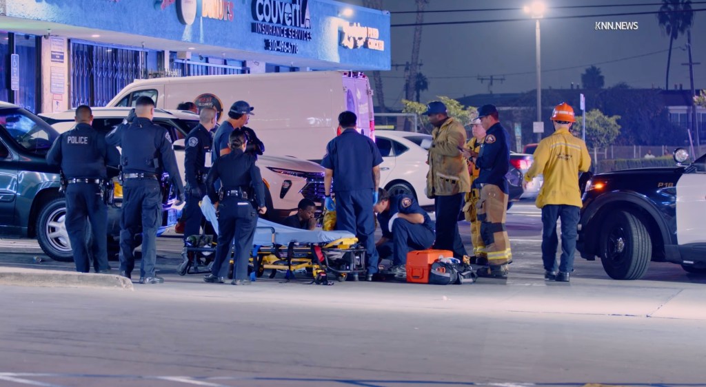 Mass shooting rocks California neighborhood overnight as gunshots heard on video