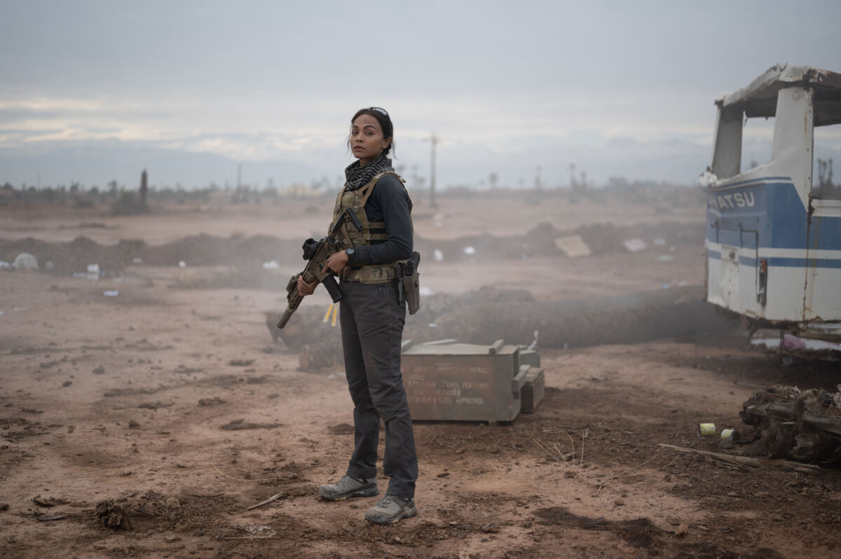 Zoe Saldaña ‘can’t imagine’ doing another Taylor Sheridan show despite ‘Lioness’ success