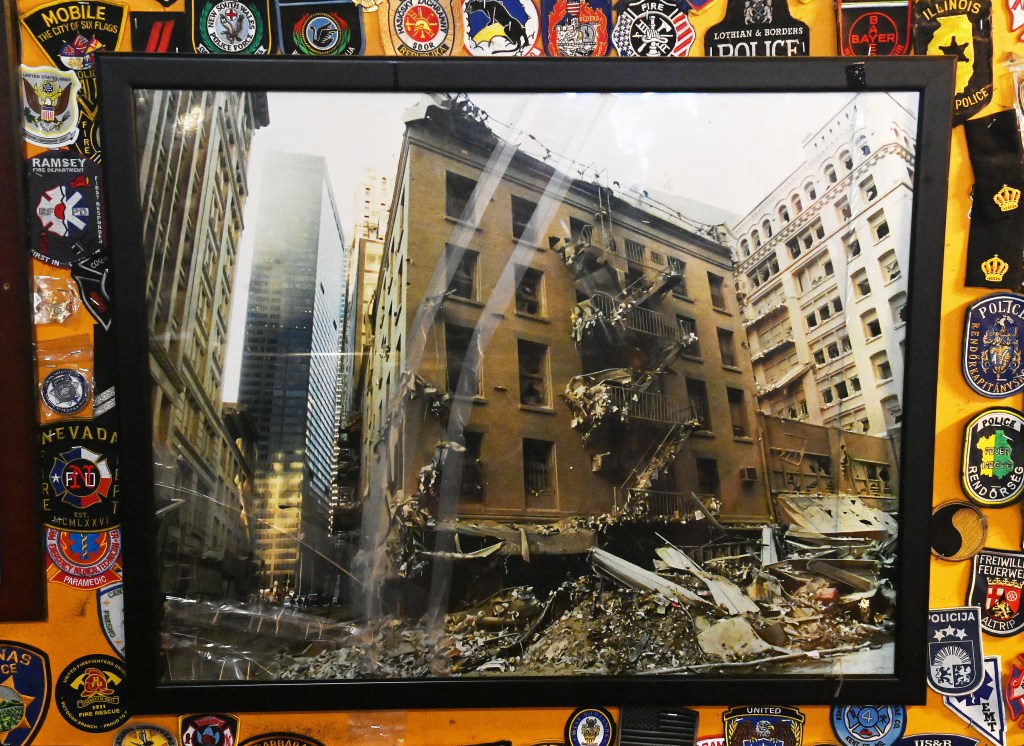 How a downtown Manhattan bar turned into a vibrant tribute to more than 7K first responders after 9/11