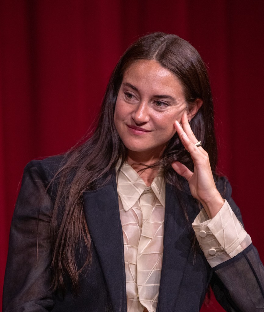 Shailene Woodley laughs off question about ex Aaron Rodgers after NFL star’s scathing comments