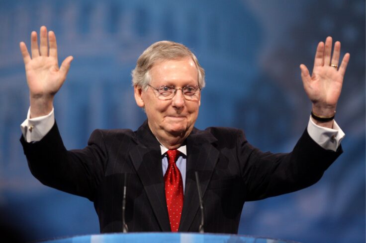 Mitch McConnell, 84, makes dramatic return to Senate after three-month absence