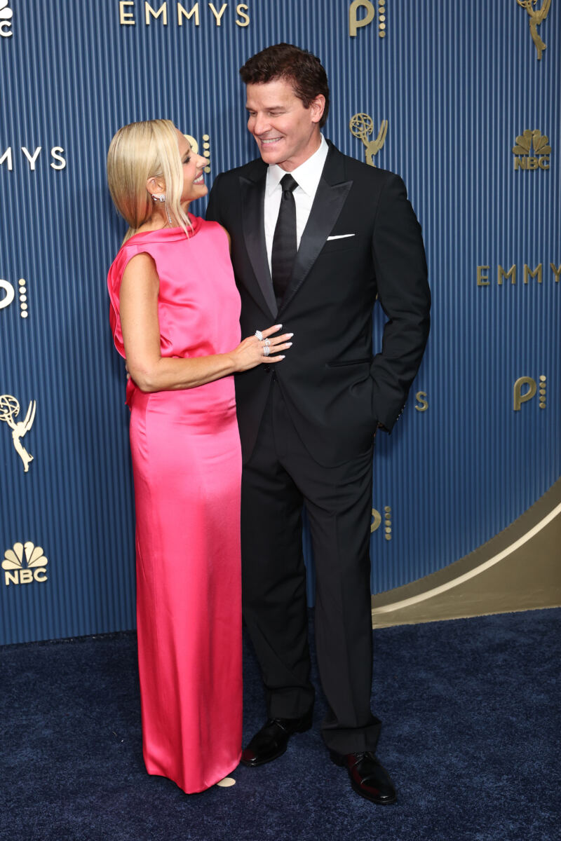 ‘Buffy the Vampire Slayer’ stars Sarah Michelle Gellar and David Boreanaz reunite at 2026 Emmys