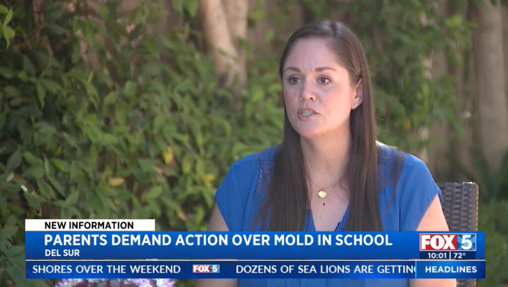 Chaos at San Diego school as kids shut out of classrooms until January due to mold